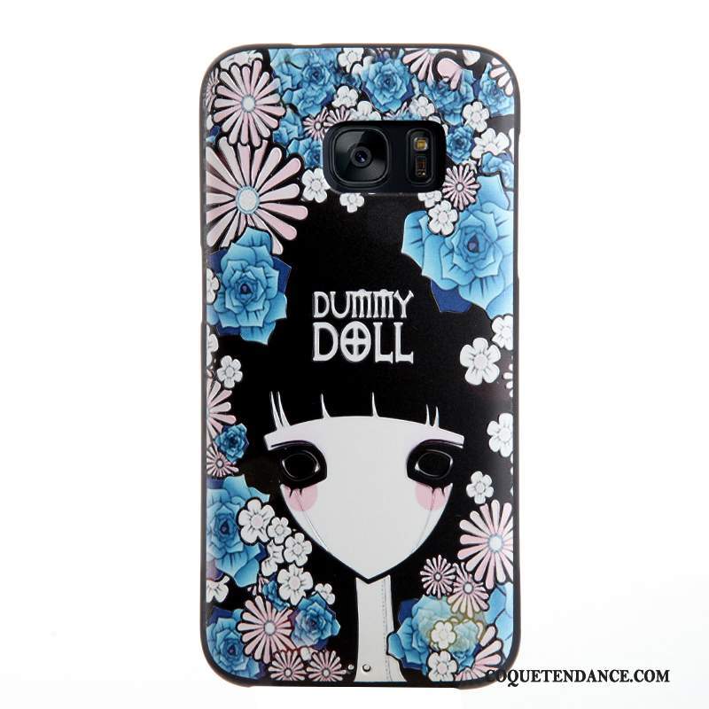 Samsung Galaxy S7 Coque Protection Multicolore Dessin Animé Tendance Étui