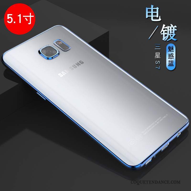 Samsung Galaxy S7 Coque Protection Silicone Fluide Doux Très Mince De Téléphone