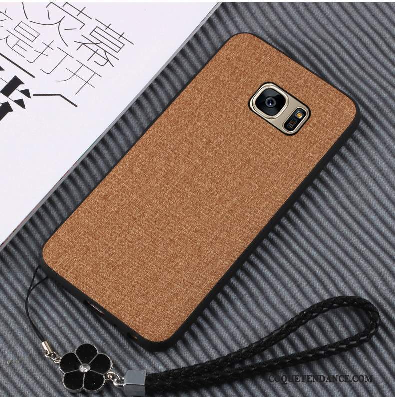 Samsung Galaxy S7 Coque Protection Étui Fluide Doux Tout Compris Cuir