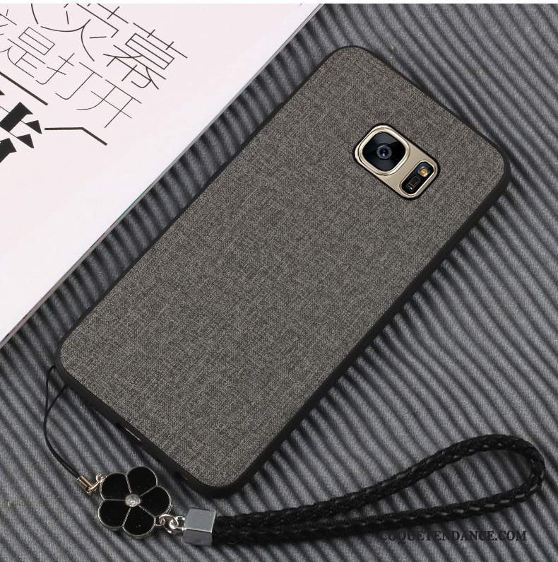 Samsung Galaxy S7 Coque Protection Étui Fluide Doux Tout Compris Cuir