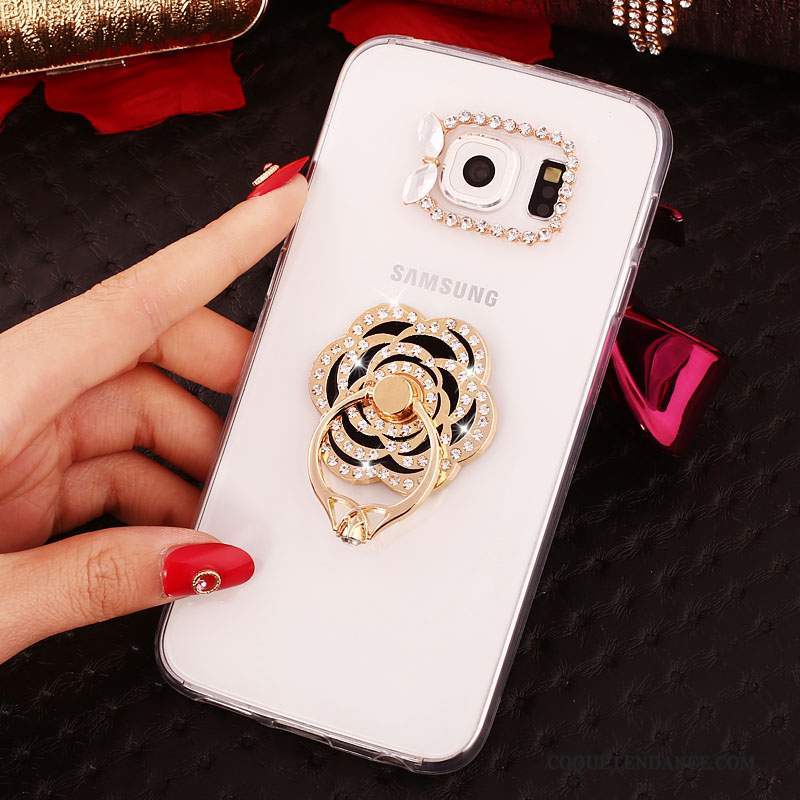 Samsung Galaxy S7 Coque Silicone Strass Protection Incassable Étui