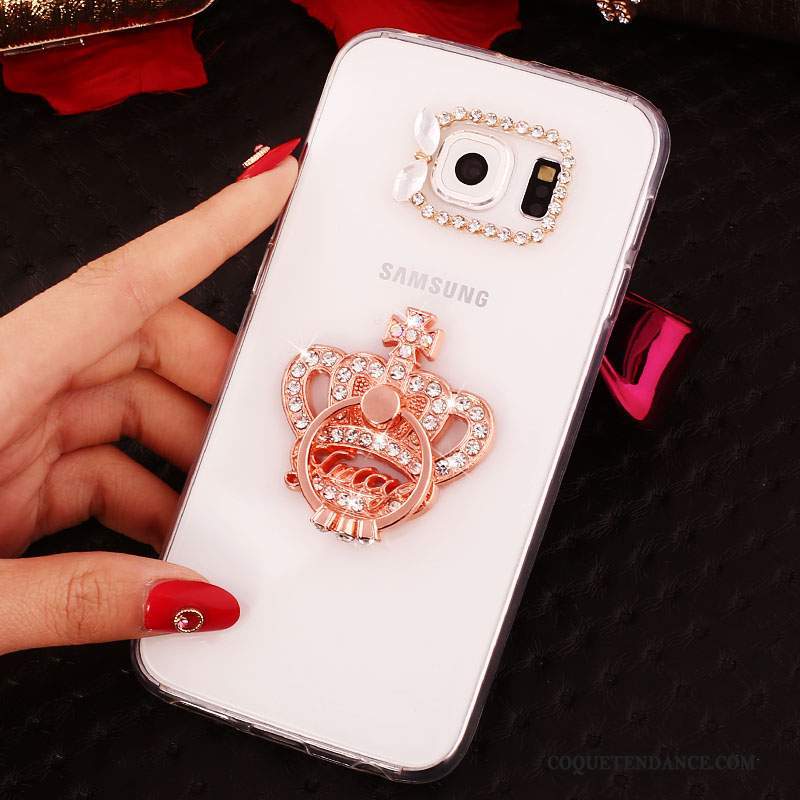 Samsung Galaxy S7 Coque Silicone Strass Protection Incassable Étui