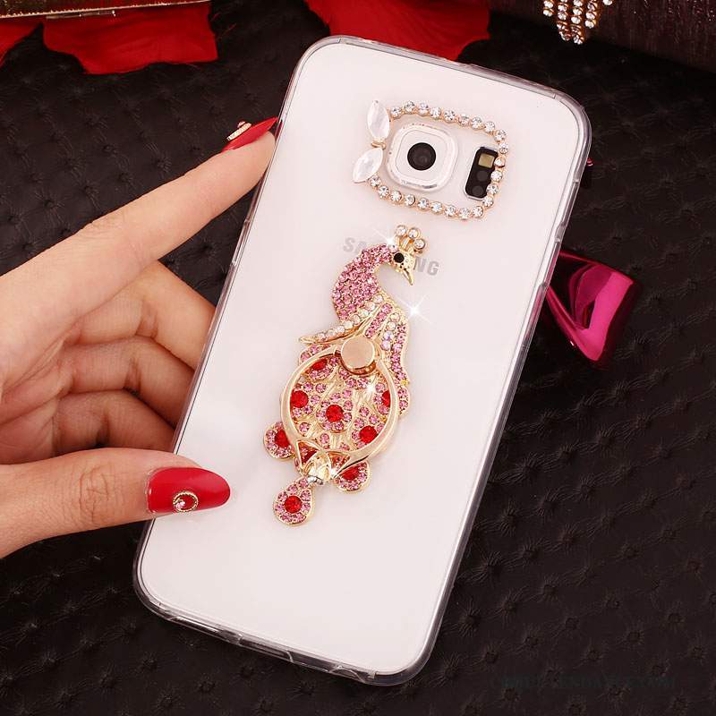 Samsung Galaxy S7 Coque Silicone Strass Protection Incassable Étui