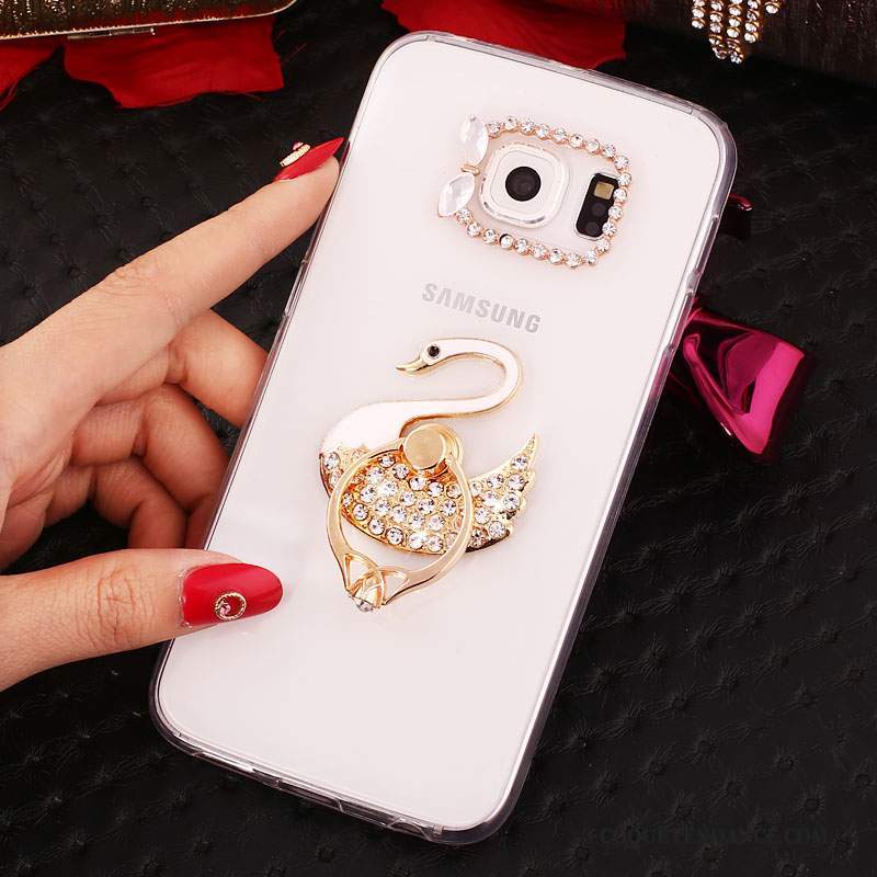 Samsung Galaxy S7 Coque Silicone Strass Protection Incassable Étui