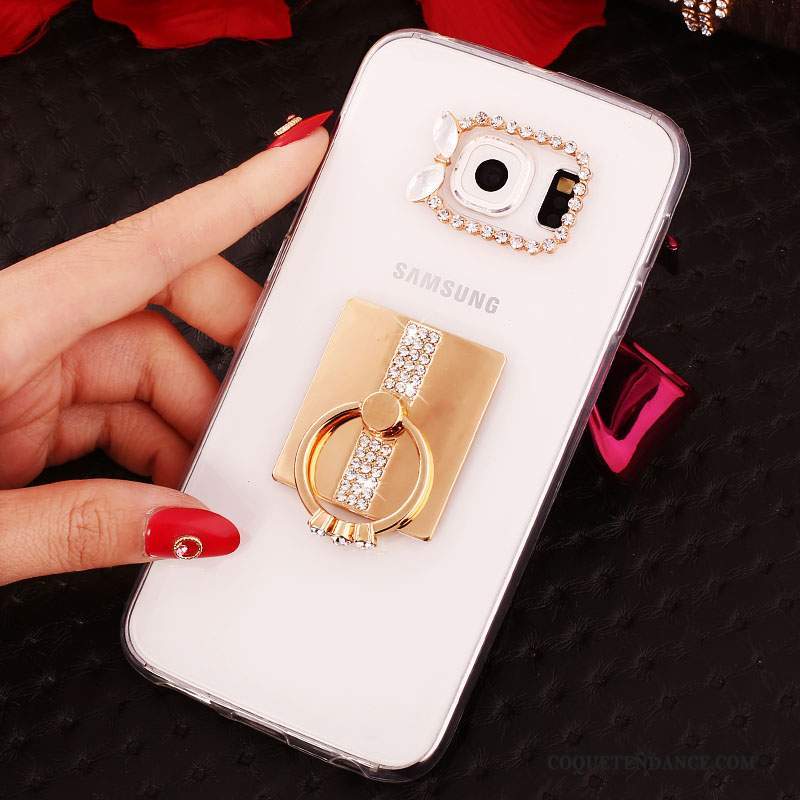 Samsung Galaxy S7 Coque Silicone Strass Protection Incassable Étui