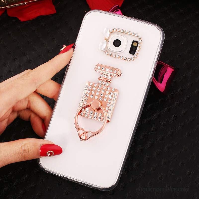 Samsung Galaxy S7 Coque Silicone Strass Protection Incassable Étui