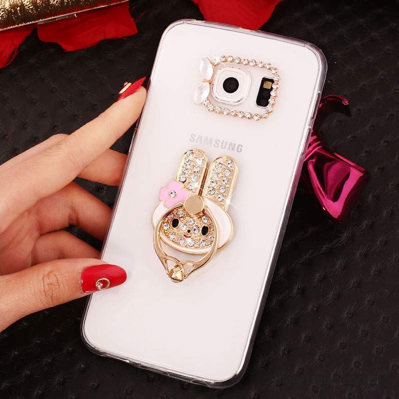 Samsung Galaxy S7 Coque Silicone Strass Protection Incassable Étui