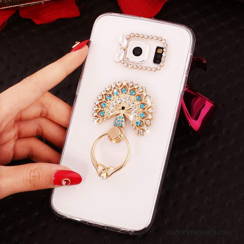 Samsung Galaxy S7 Coque Silicone Strass Protection Incassable Étui