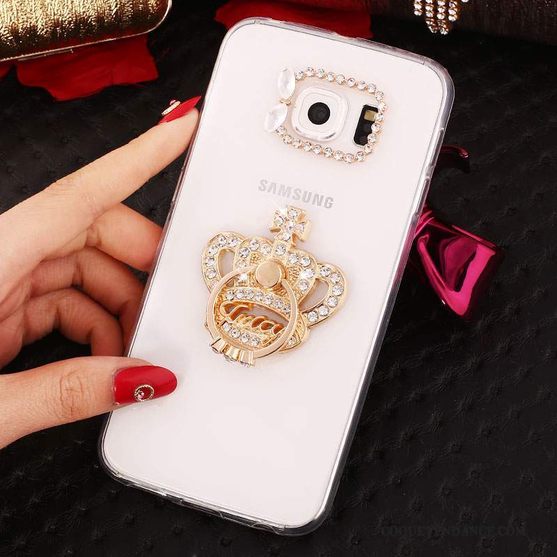 Samsung Galaxy S7 Coque Silicone Strass Protection Incassable Étui