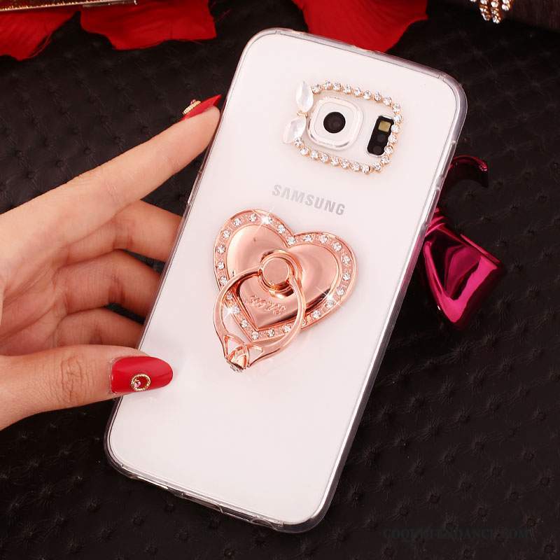 Samsung Galaxy S7 Coque Silicone Strass Protection Incassable Étui