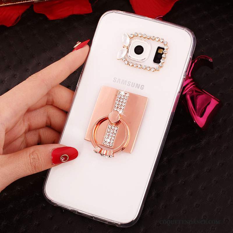 Samsung Galaxy S7 Coque Silicone Strass Protection Incassable Étui