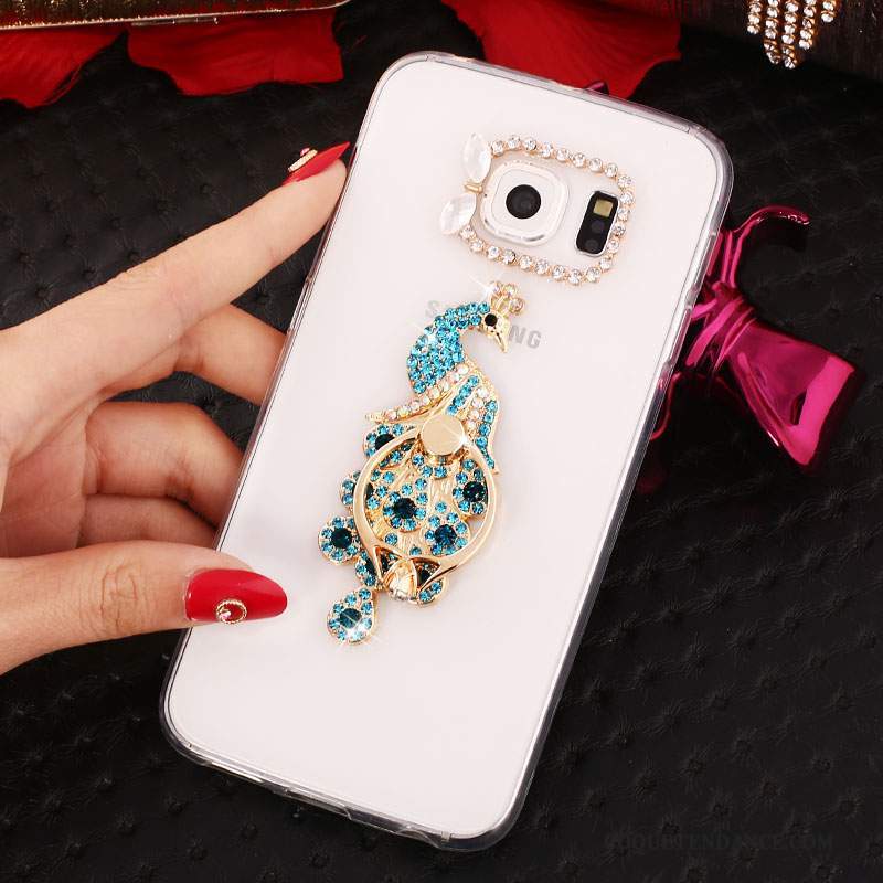 Samsung Galaxy S7 Coque Silicone Strass Protection Incassable Étui