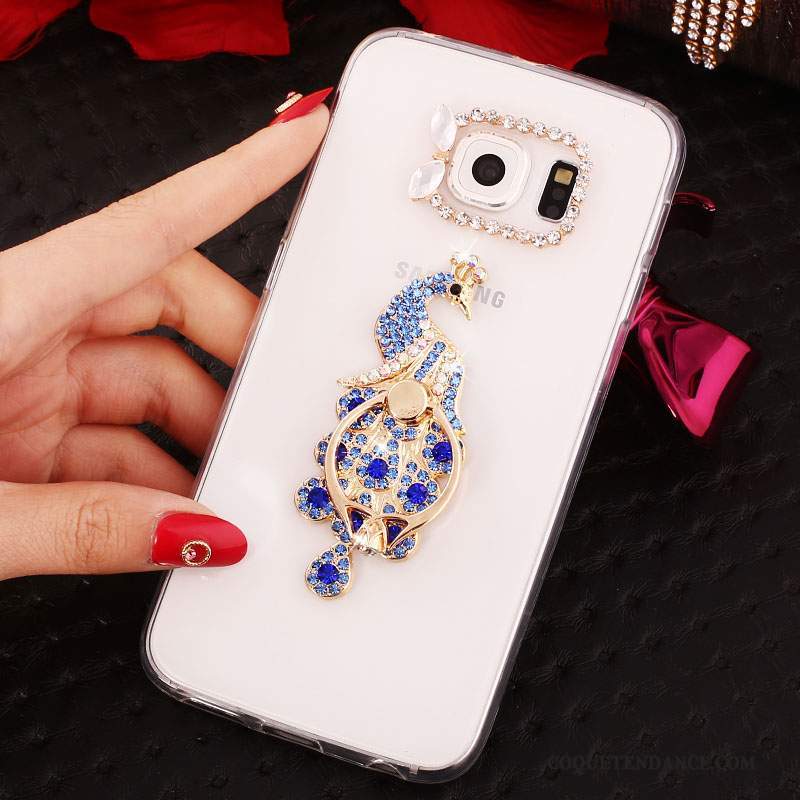 Samsung Galaxy S7 Coque Silicone Strass Protection Incassable Étui