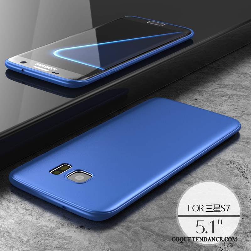 Samsung Galaxy S7 Coque Tendance Protection Étui Délavé En Daim