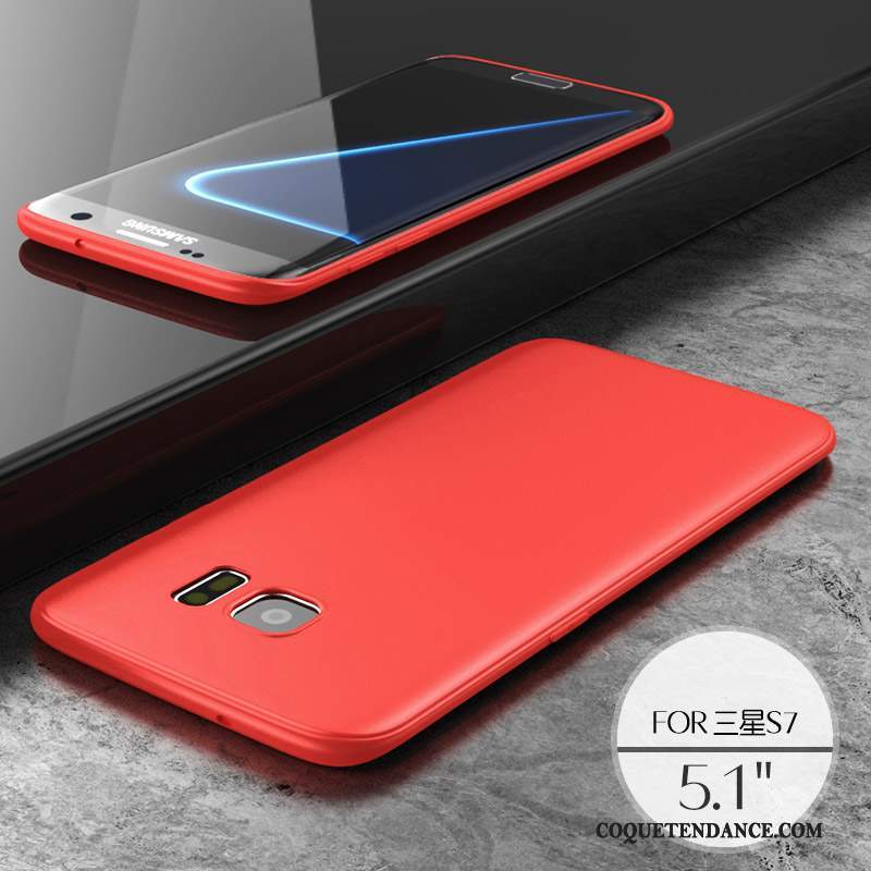 Samsung Galaxy S7 Coque Tendance Protection Étui Délavé En Daim