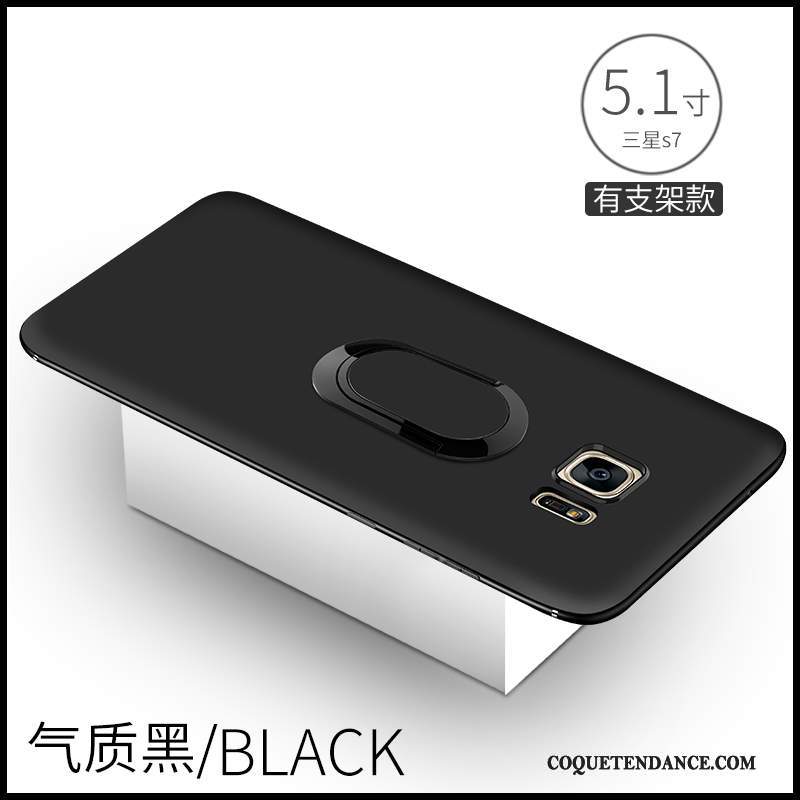 Samsung Galaxy S7 Coque Très Mince Noir Tendance Étui De Téléphone