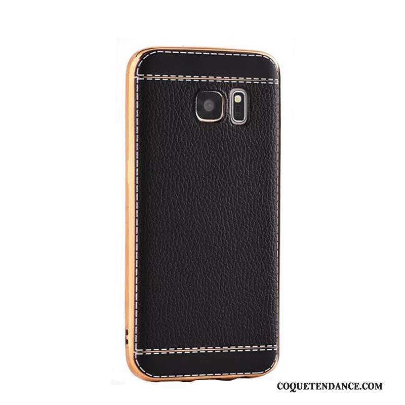 Samsung Galaxy S7 Coque Étui Fluide Doux Protection Cuir Placage