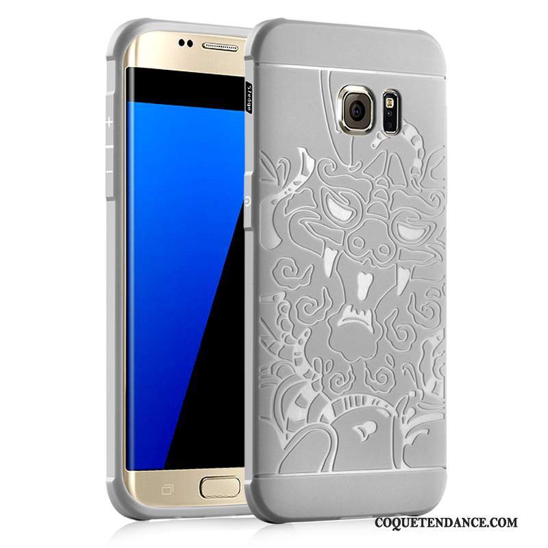 Samsung Galaxy S7 Edge Coque Incassable Fluide Doux De Téléphone Très Mince Tendance