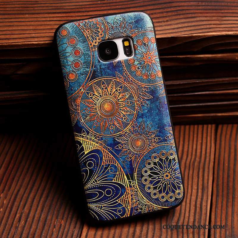 Samsung Galaxy S7 Edge Coque Incassable Fluide Doux De Téléphone Étui Multicolore