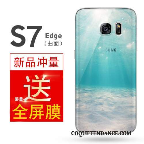 Samsung Galaxy S7 Edge Coque Incassable Silicone Simple De Téléphone Protection