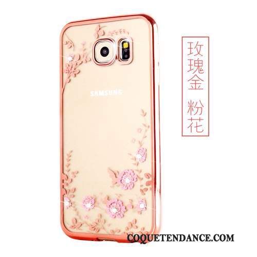Samsung Galaxy S7 Edge Coque Or Étui Protection Fluide Doux De Téléphone