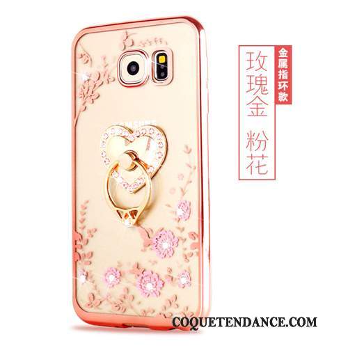 Samsung Galaxy S7 Edge Coque Or Étui Protection Fluide Doux De Téléphone