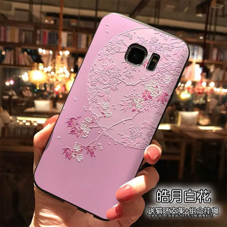 Samsung Galaxy S7 Edge Coque Étui Silicone Tendance Tout Compris Personnalité