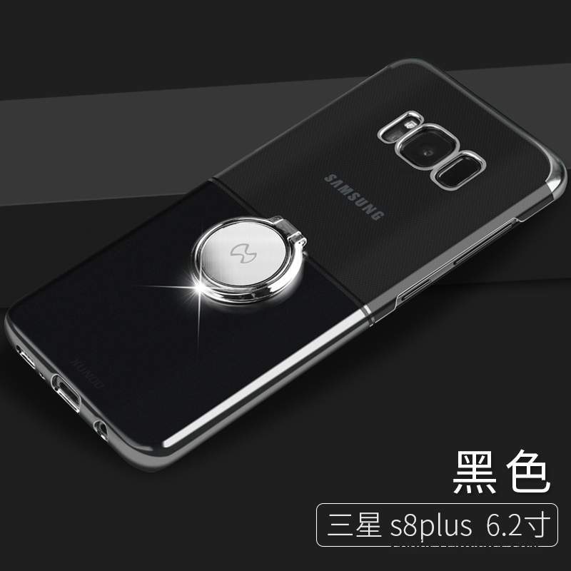Samsung Galaxy S8+ Coque Anneau De Téléphone Protection Une Agrafe Rose