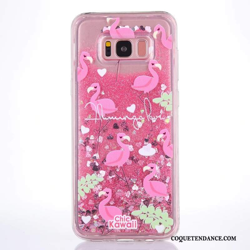 Samsung Galaxy S8+ Coque Créatif De Téléphone Rose Dessin Animé Protection