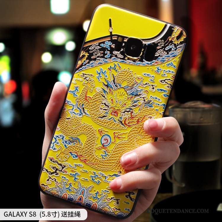 Samsung Galaxy S8 Coque Créatif Personnalité Silicone Tendance Amoureux