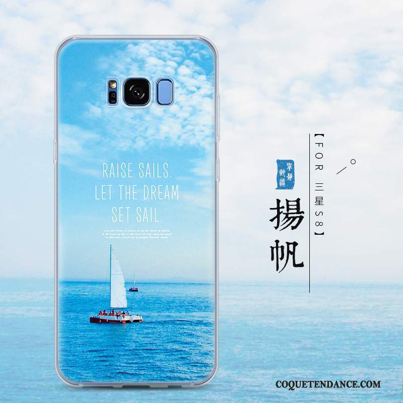 Samsung Galaxy S8 Coque Créatif Tendance Transparent De Téléphone Silicone