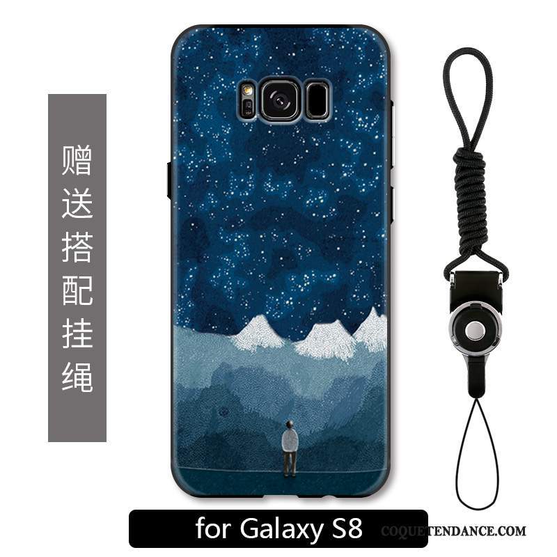Samsung Galaxy S8 Coque De Téléphone Tout Compris Ornements Suspendus Peinture Créatif