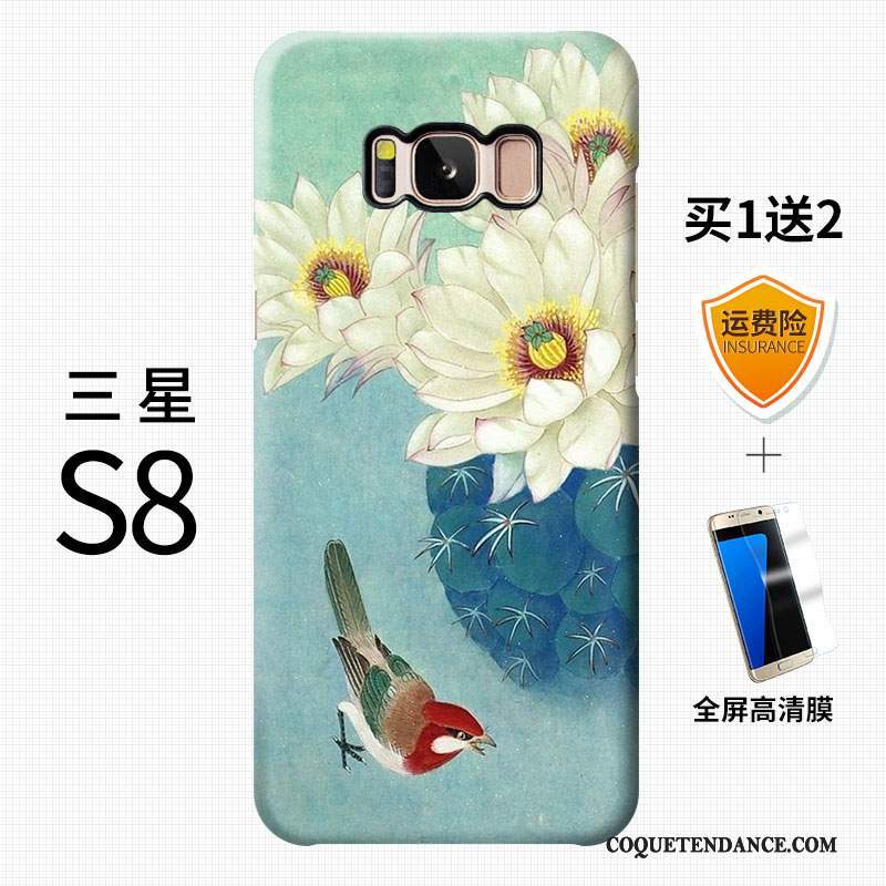 Samsung Galaxy S8 Coque De Téléphone Étui Style Chinois Protection Incassable