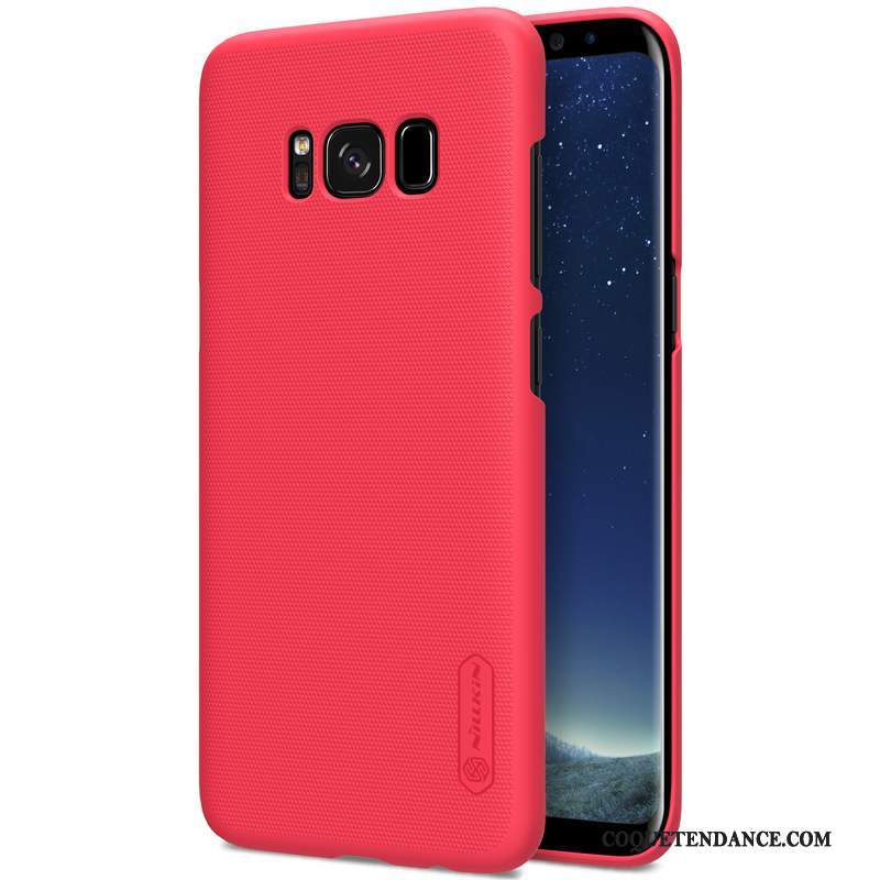 Samsung Galaxy S8 Coque Difficile Protection Étui Or Délavé En Daim