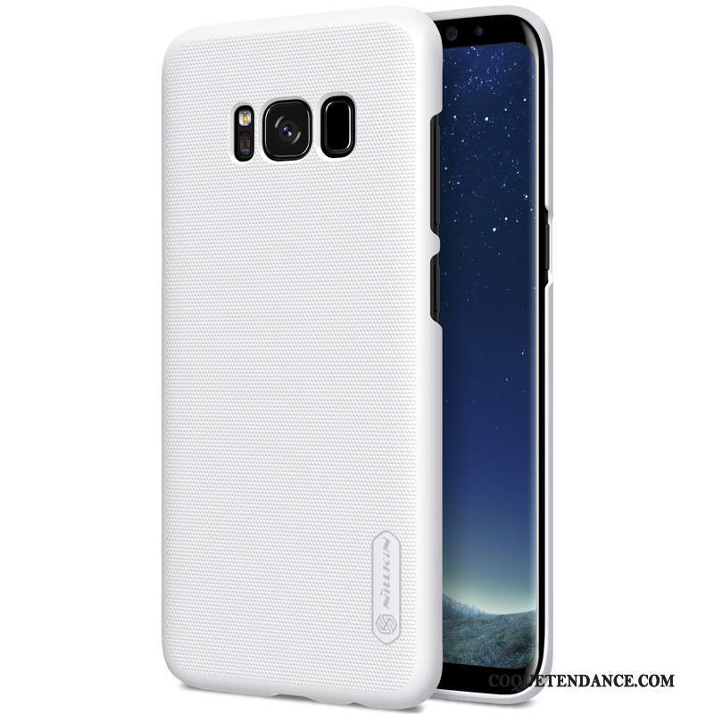 Samsung Galaxy S8 Coque Difficile Protection Étui Or Délavé En Daim