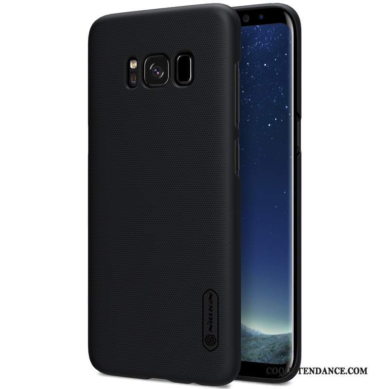 Samsung Galaxy S8 Coque Difficile Protection Étui Or Délavé En Daim