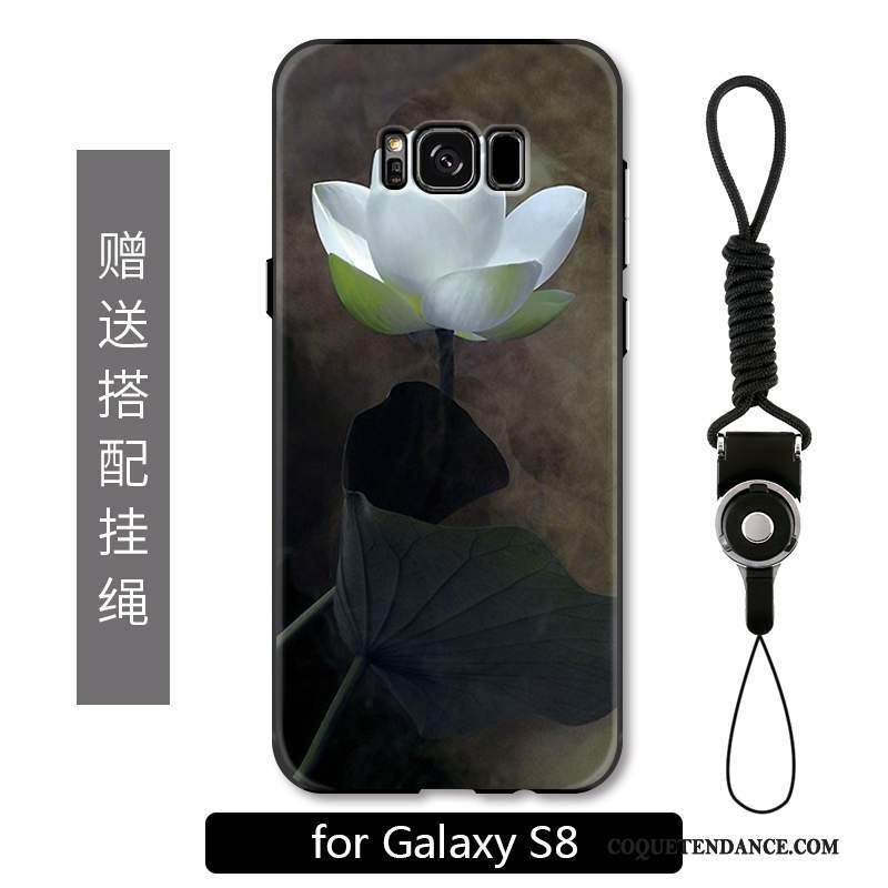 Samsung Galaxy S8 Coque Fleur Incassable De Téléphone Style Chinois Protection