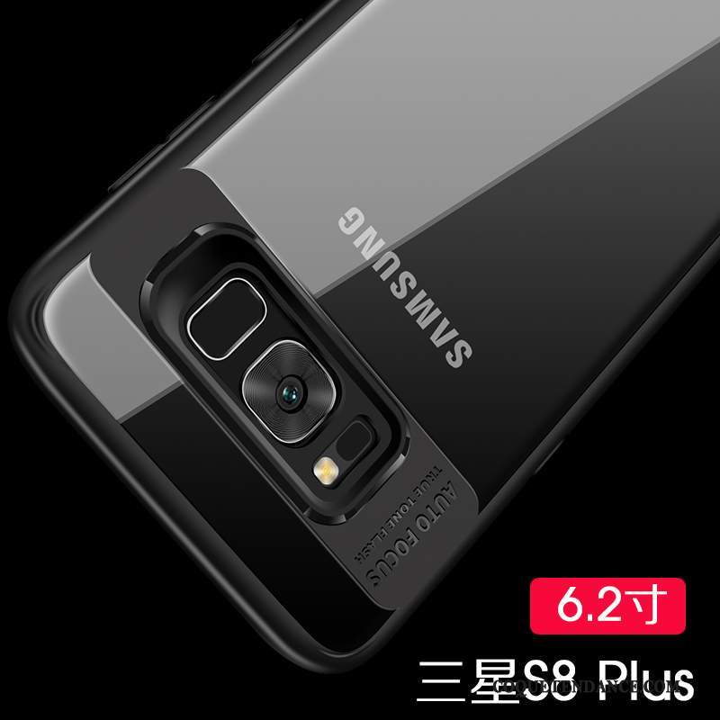 Samsung Galaxy S8+ Coque Incassable De Téléphone Argent Étui Silicone
