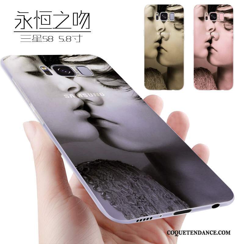 Samsung Galaxy S8 Coque Incassable Mince De Téléphone Protection Violet