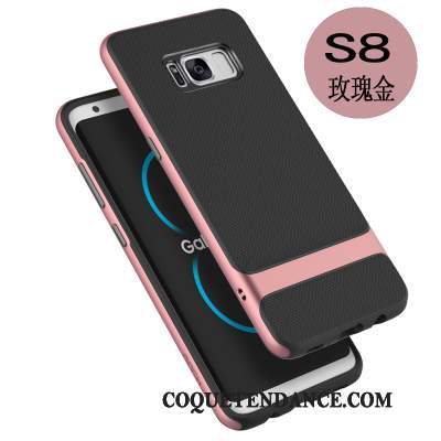 Samsung Galaxy S8 Coque Incassable Or Silicone Protection