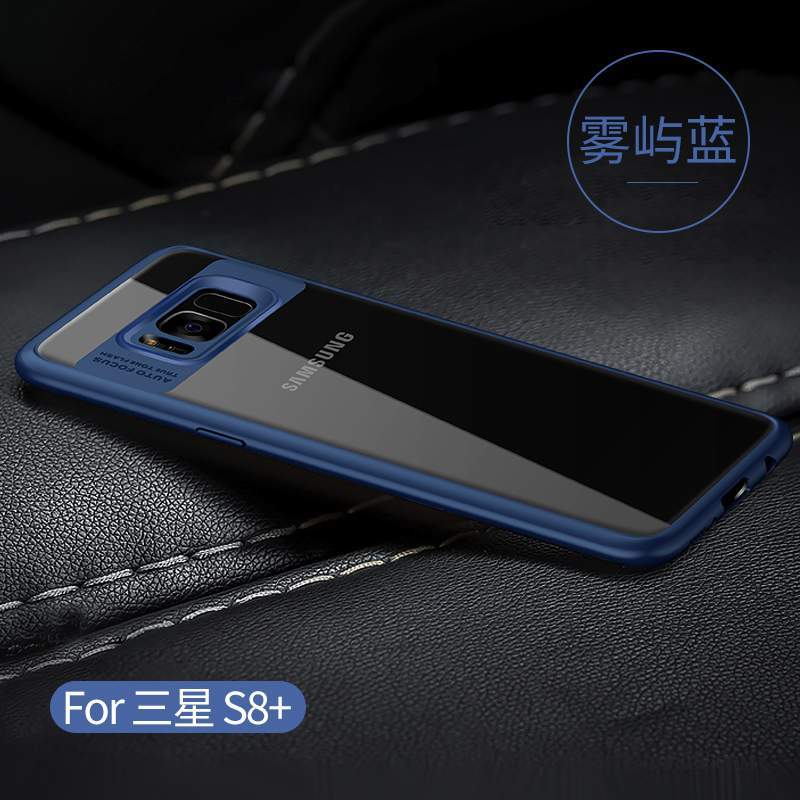 Samsung Galaxy S8+ Coque Incassable Silicone Protection Transparent Personnalité