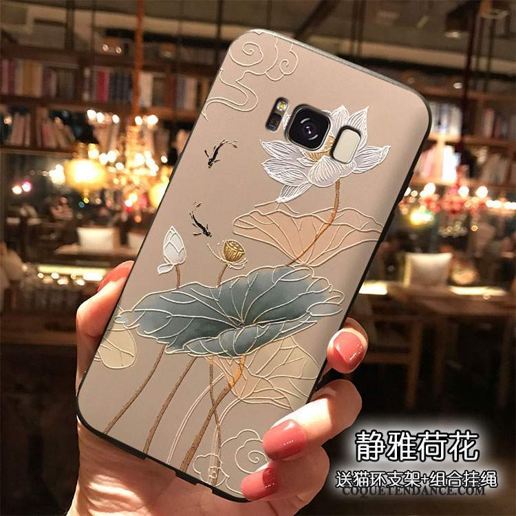 Samsung Galaxy S8+ Coque Ornements Suspendus Tendance De Téléphone Vent Étui