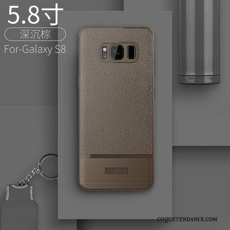 Samsung Galaxy S8 Coque Personnalité Rouge De Téléphone Protection Incassable