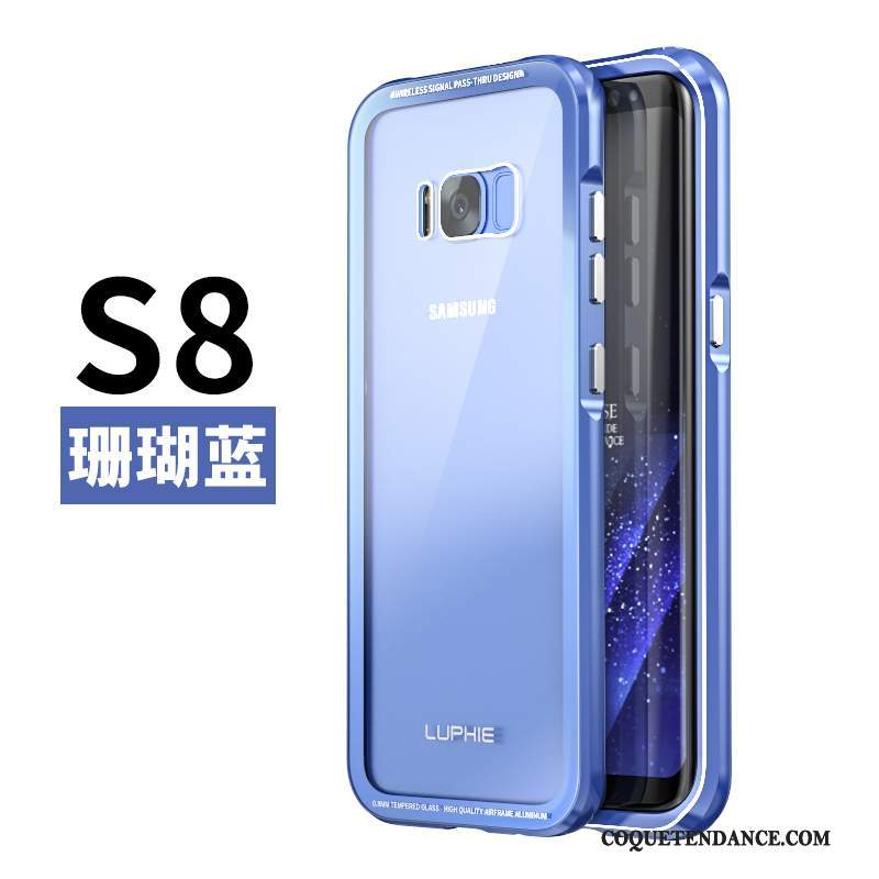 Samsung Galaxy S8 Coque Protection Métal Étui De Téléphone Incassable