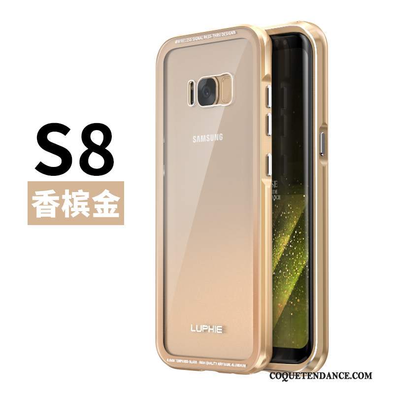 Samsung Galaxy S8 Coque Protection Métal Étui De Téléphone Incassable