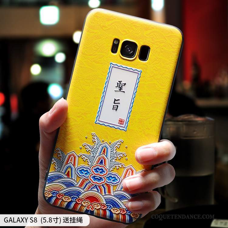 Samsung Galaxy S8+ Coque Rouge Protection Incassable Tendance De Téléphone