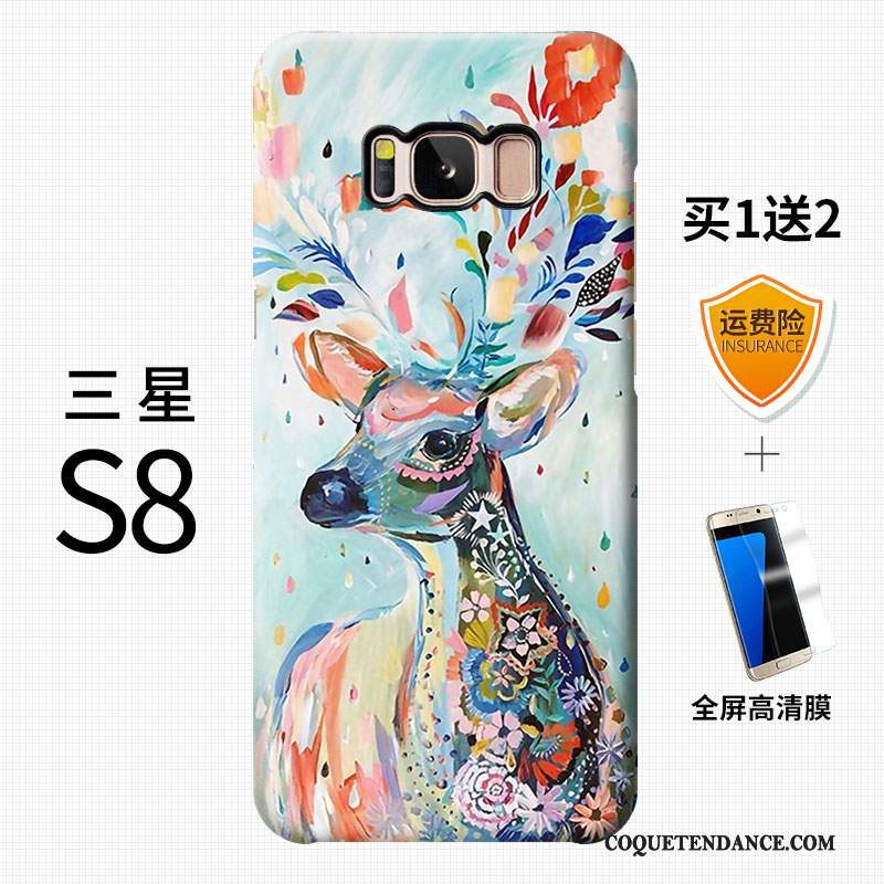 Samsung Galaxy S8 Coque Tendance Créatif Multicolore De Téléphone Incassable