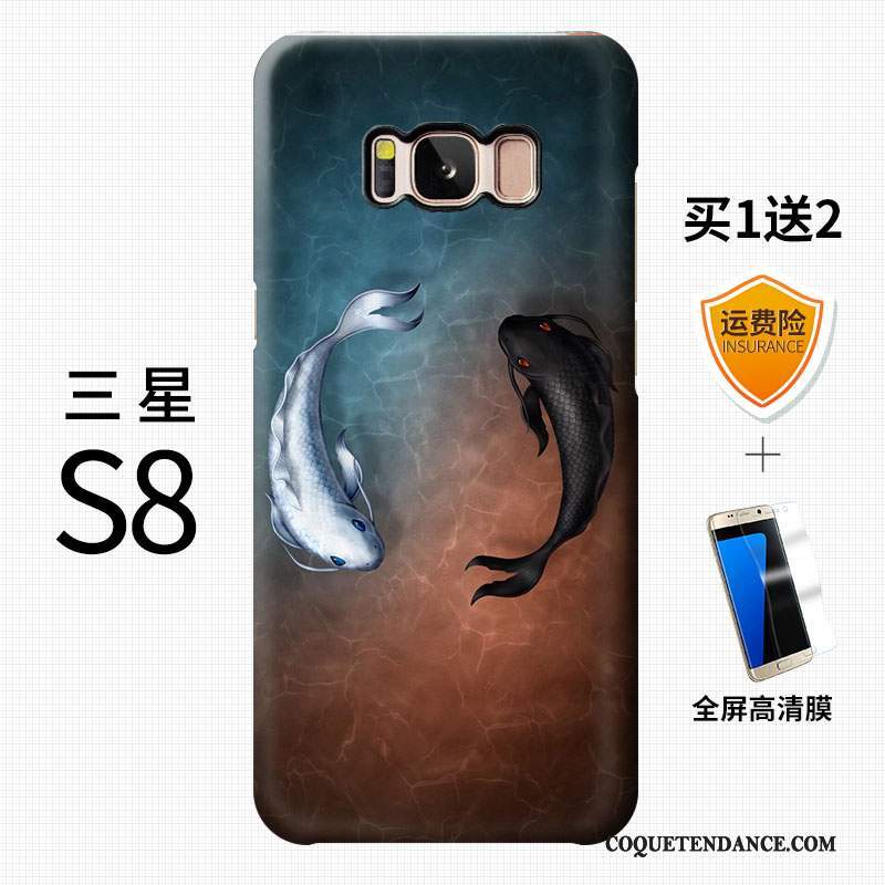 Samsung Galaxy S8 Coque Tendance Créatif Multicolore De Téléphone Incassable