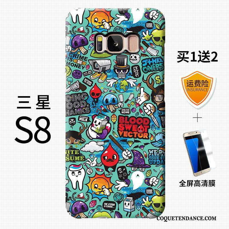 Samsung Galaxy S8 Coque Tendance Créatif Multicolore De Téléphone Incassable