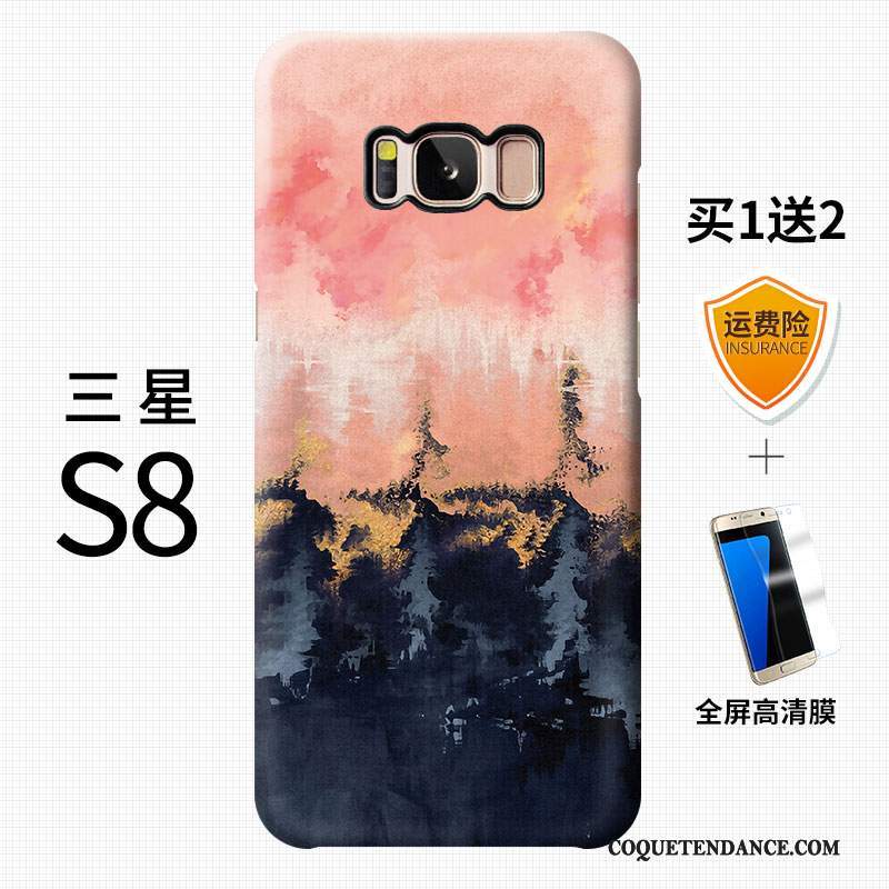 Samsung Galaxy S8 Coque Tendance Créatif Multicolore De Téléphone Incassable